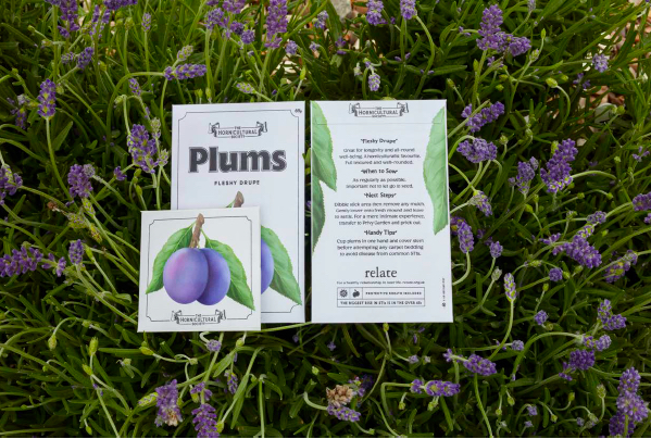 A package that looks like plum seeds, but actually contains a condom