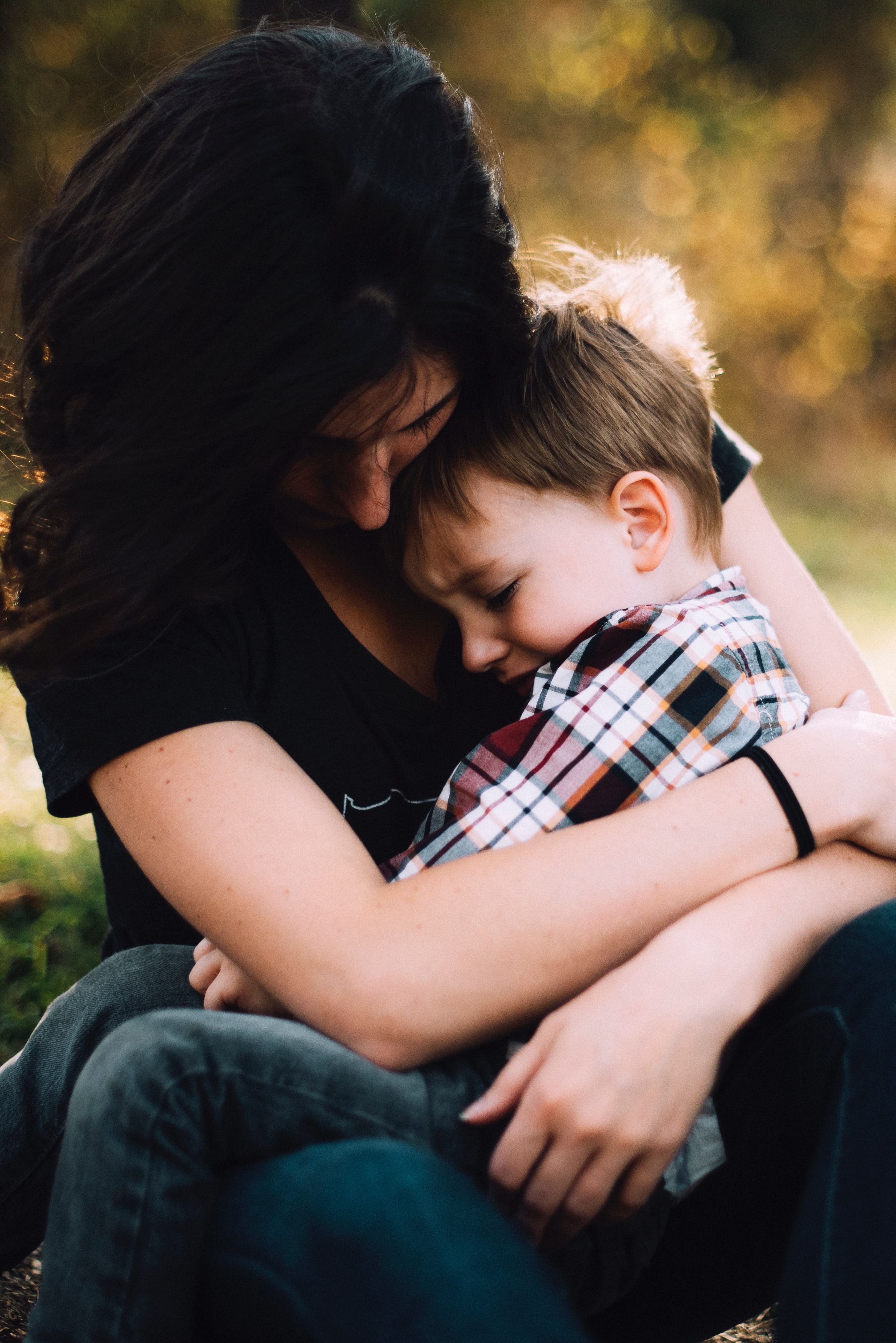 Image of mother and boy