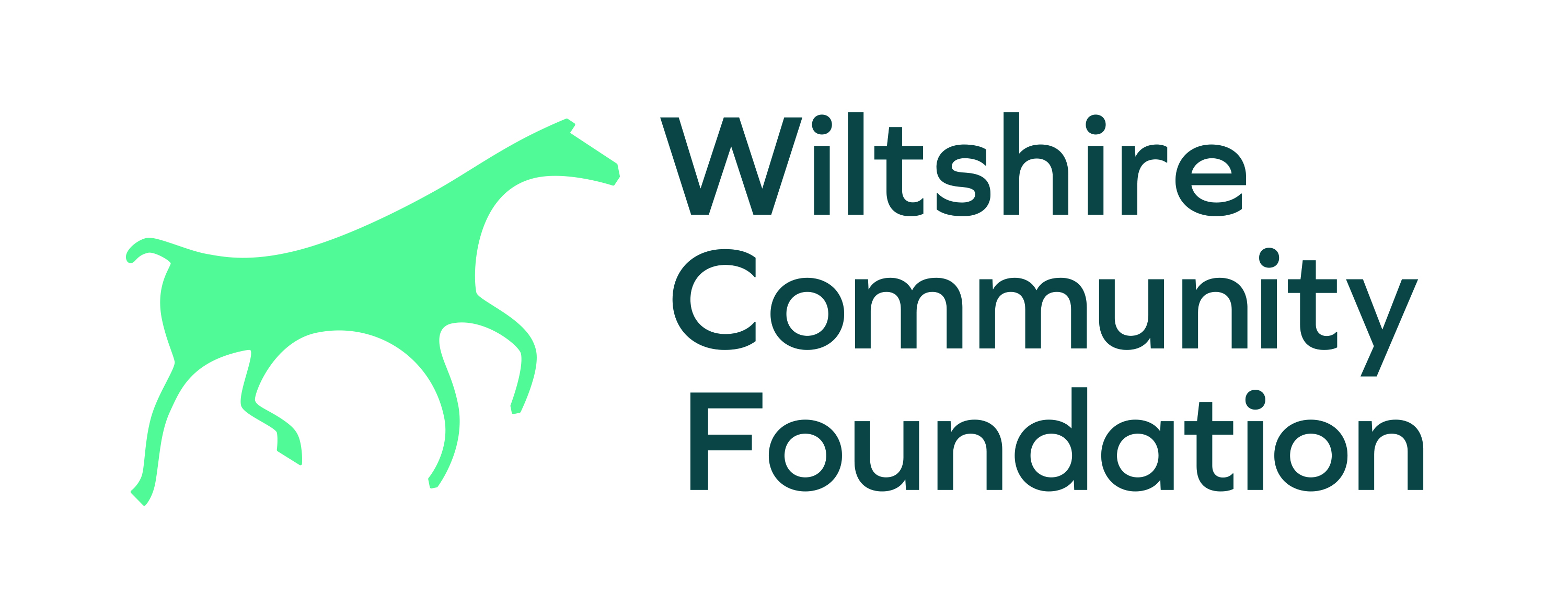 Wiltshire Community Foundation green horse logo